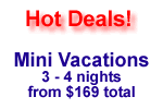 many discount mini vacations