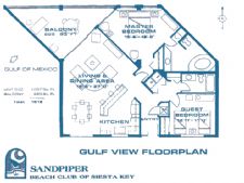 Sandpiper Beach Club in Sarasota, Florida