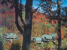 La Voliere du Mont-Tremblant in Mont-Tremblant, Quebec, Canada