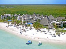 Azul Hotel and Beach Resort in Puerto Morelos, Mexico