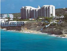 Sapphire Beach Club in Sint Maarten, Caribbean