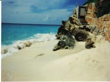 Sapphire Beach Club in Sint Maarten, Caribbean