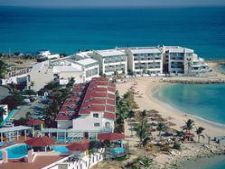 Flamingo Beach in Sint Maarten, Caribbean