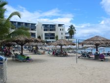 Flamingo Beach in Sint Maarten, Caribbean