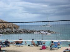 Flamingo Beach in Sint Maarten, Caribbean