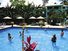 Windsurf Resort at Cabarete Beach in Dominican Republic, Caribbean